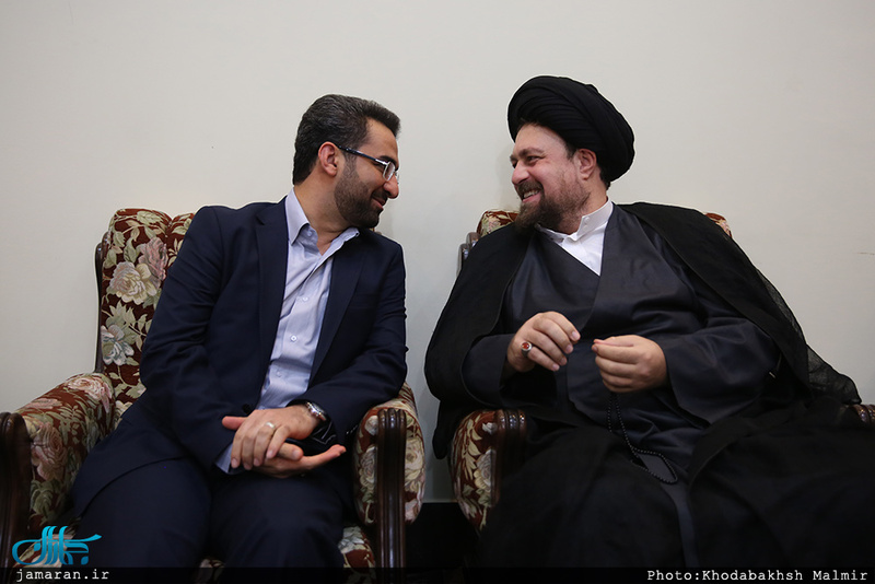 دیدار وزیر، معاونان و کارکنان وزارت ارتباطات و فناوری اطلاعات با سید حسن خمینی