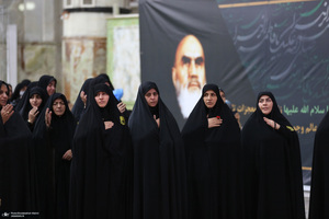 عزاداری شهادت حضرت زهرا (س)  مطهر امام خمینی (س)