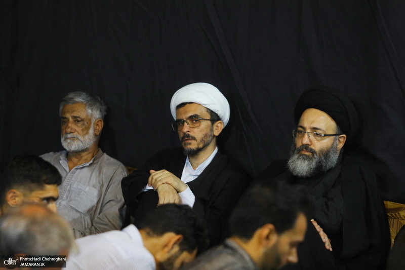 مراسم عزاداری دهه اول ماه صفر در بیت مرحوم آیت الله شاه آبادی‎