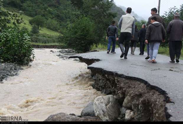 خسارت بارندگی ها در لاهیجان جزئی است
