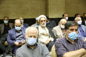 مراسم ختم حجت الاسلام و المسلمین سید محمود دعایی در مسجد نور -1