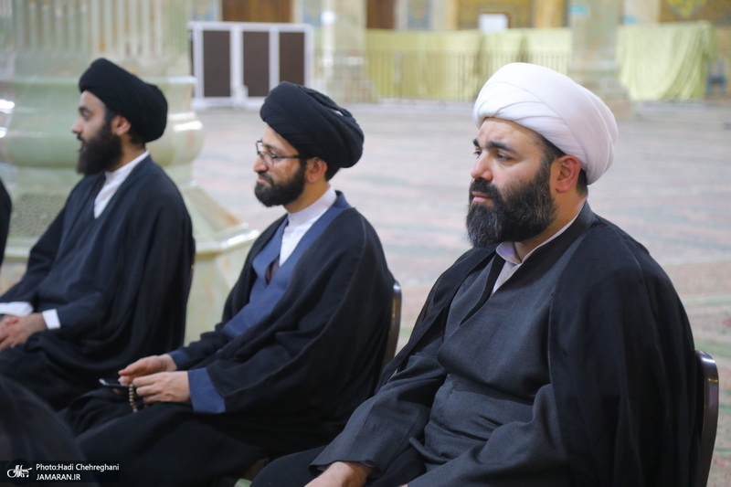 مراسم تشییع و خاکسپاری آیت الله نورالله شاه آبادی(ره) در قم