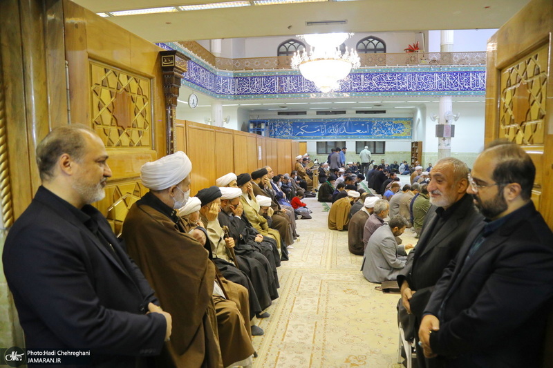 مراسم هفتمین شب درگذشت مادر حجت الاسلام و المسلمین صالحی منش‎‎