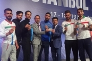 تاریخ سازی و قهرمانی کاراته ایرانی با 6 مدال طلا و 3 برنز در لیگ جهانی ترکیه در بخش مردان و زنان