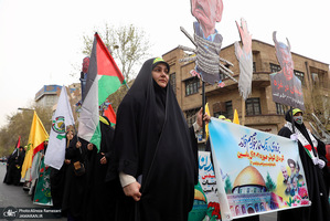 راهپمایی با شکوه روز قدس در تهران-۳