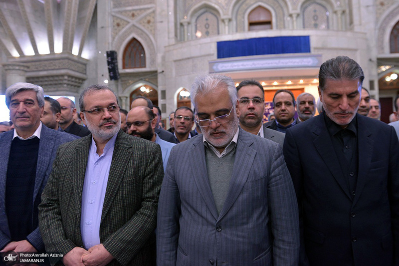 تجدید میثاق رئیس، اساتید و کارکنان دانشگاه آزاد اسلامی با آرمان های حضرت امام (س)