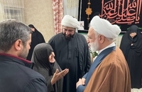 حضور رئیس قوه قضائیه در منازل شهیدان رازینی و مقیسه، قضات برجسته که ترور شدند (5)