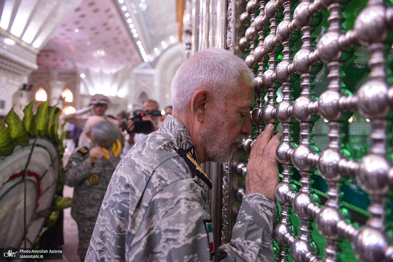 تجدید میثاق دانشجویان و فرماندهان دانشگاه افسری امام علی (ع) با آرمان های امام خمینی (س)