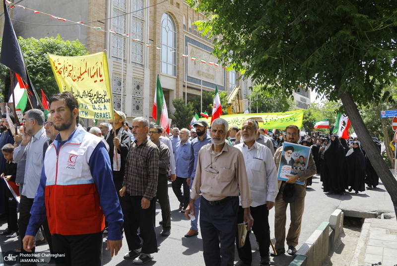 راهپیمایی قیام  15 خرداد در قم