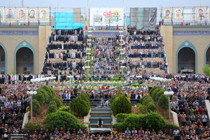 نماز عید فطر به امامت رهبر معظم انقلاب اسلامی
