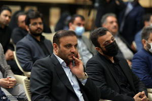 مراسم تودیع و معارفه رئیس حوزه قضایی بخش آفتاب در حرم امام خمینی