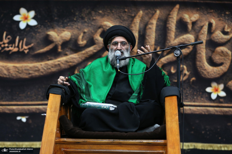 مراسم عزاداری شب شهادت حضرت زهرا(س) در حرم امام خمینی(ره) برگزار شد