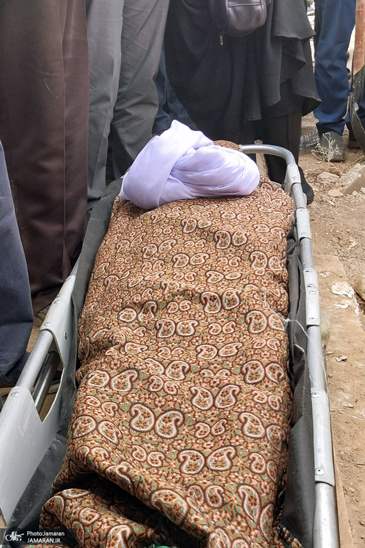 مراسم تشییع و خاکسپاری آیت الله حسن صانعی (ره) در قم