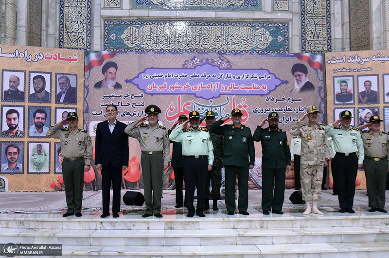 مراسم بزرگداشت حماسه سوم خرداد در حرم امام خمینی (س)