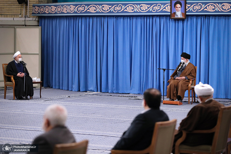 جلسه ستاد ملی مقابله با کرونا در حضور رهبر معظم انقلاب