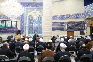 مراسم بزرگداشت همسر مرحوم آیت الله العظمی فاضل لنکرانی (ره)