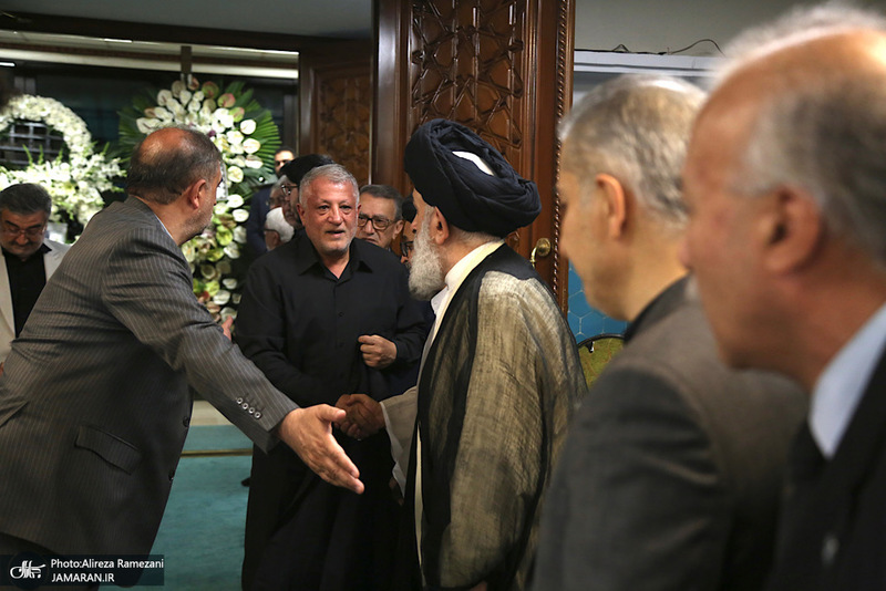 مراسم ختم برادر مرحوم آیت الله هاشمی رفسنجانی (ره)