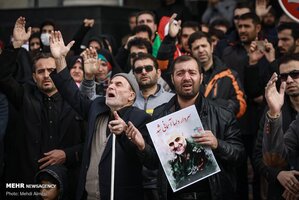 راهپیمایی مردم سراسر کشور در محکومیت ترور سردار قاسم سلیمانی 
