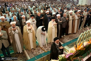 اقامه نماز عید سعید فطر در  قم