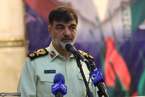 مراسم تجدید میثاق فرماندهان و کادر فراجا با آرمان‌های امام راحل - سردار رادان