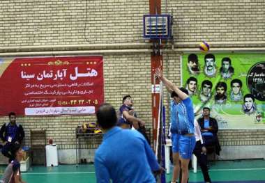 قزوین قهرمان منطقه 3 لیگ دسته اول والیبال نوجوانان کشور شد