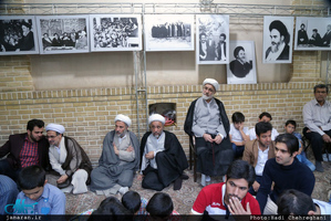 مراسم بزرگداشت حضرت امام(س) در بیت تاریخی بنیانگذار جمهوری اسلامی ایران در قم 