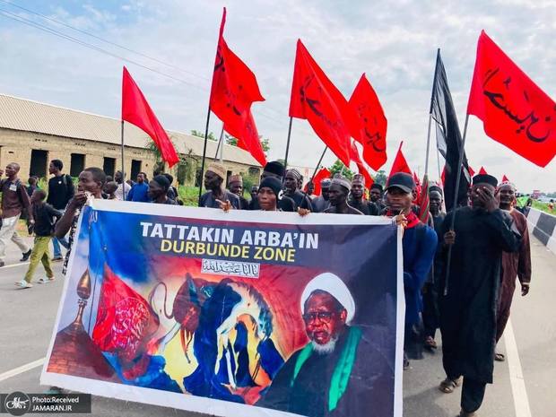 پیاده روی نمادین اربعین در نیجریه + عکس ها