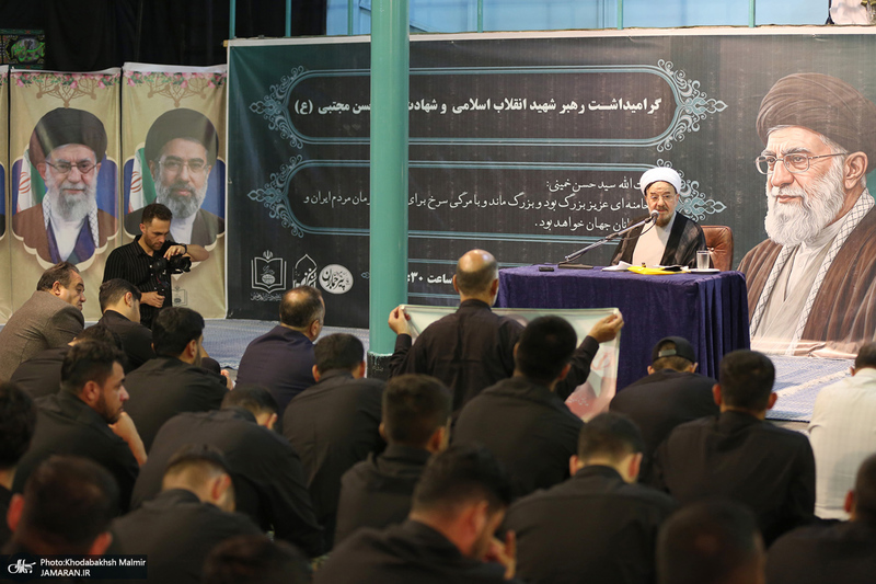 مراسم گرامیداشت رهبر شهید انقلاب در حسینیه جماران-2