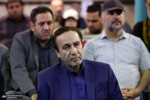 مراسم بزرگداشت هفته هنری بسیج در حسینیه جماران