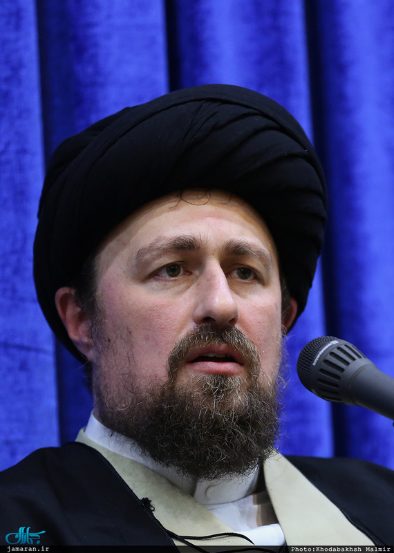 دیدار جمعیت «طلوع بی نشان ها» با سید حسن خمینی 