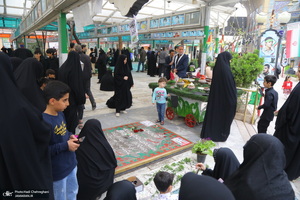 مراسم تحویل سال نو در گلزار شهدای قم‎