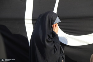 دسته عزاداری شهادت حضرت علی (ع) با حضور آیت‌الله العظمی وحید خراسانی