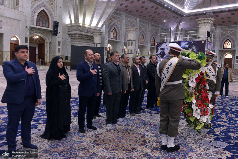 تجدید میثاق مدیران معاونت فنی سازمان صدا و سیما‎ با آرمان های حضرت امام خمینی (س)