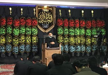 برگزاری عزاداری هیات هنر ورسانه قم رئیس فرهنگستان علوم اسلامی: امام حسین(ع) با نجات امت است