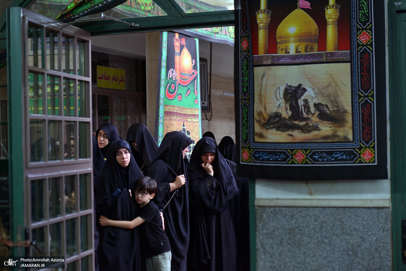 مراسم تشییع سیدعلی صنیع خانی از مسجد الرسول (ص) نازی آباد