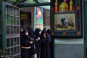 مراسم تشییع سیدعلی صنیع خانی از مسجد الرسول (ص) نازی آباد