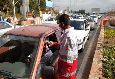 طرح ملی غربالگری کرونا در ورودی شهرستان ری آغاز شد