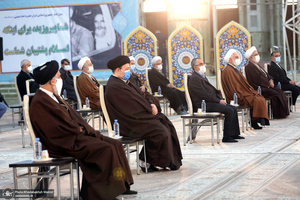 تجدید میثاق رئیس قوه قضاییه و مسئولان قضایی با آرمان‌های امام خمینی(س)