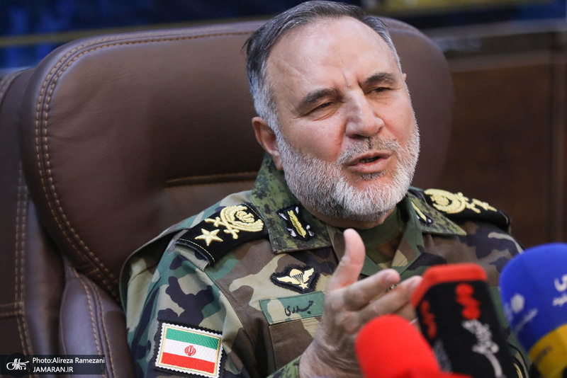 نشست خبری فرمانده نیروی زمینی ارتش