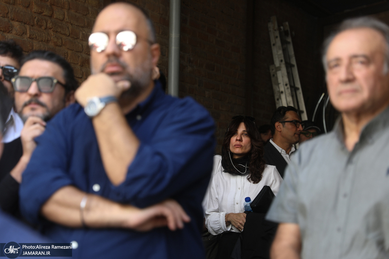 مراسم تشییع ناصر تقوایی