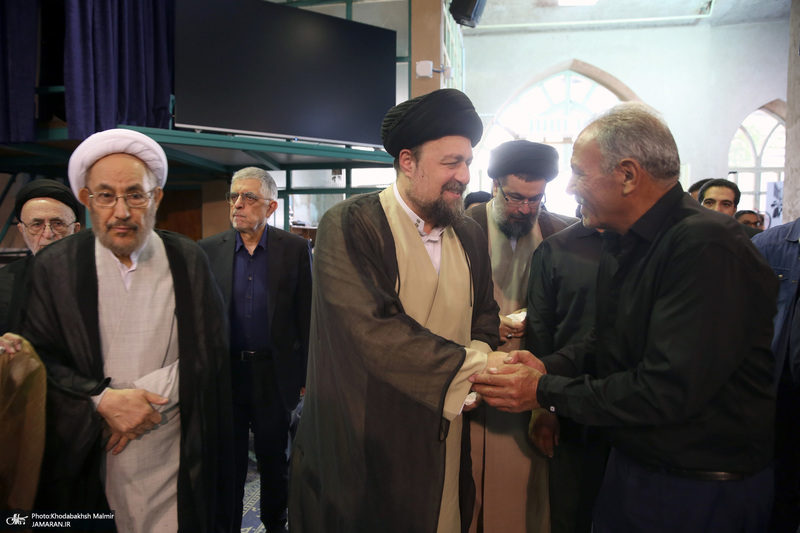 مراسم تشییع و اقامه نماز بر پیکر مرحوم جماعتی