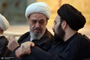 مراسم عزاداری شب عاشورای حسینی (ع) در حرم امام خمینی (س)