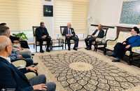 جمعی از پیشکسوتان پرسپولیس و تیم ملی با سید محمد خاتمی دیدار کردند