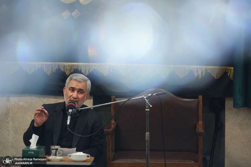 مراسم روز هفتم ماه محرم در حسینیه مکتب النبی (ص)