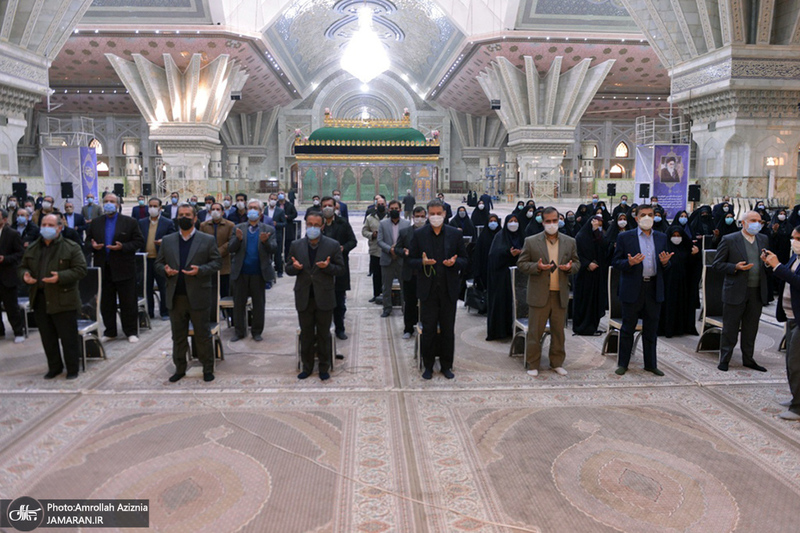 تجدید میثاق مدیران و کارکنان نهضت سواد آموزی با آرمان های حضرت امام(س)