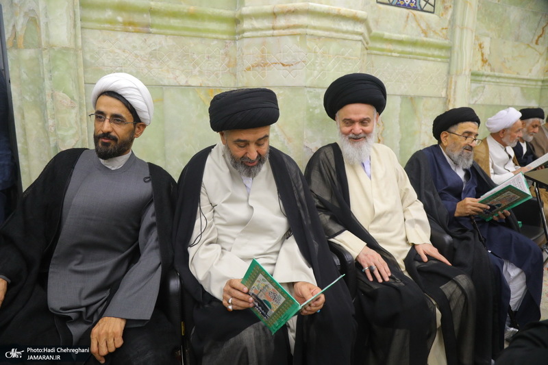 مراسم دومین سالگرد ارتحال آیت الله العظمی محفوظی (ره) در قم