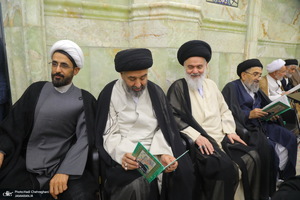 مراسم دومین سالگرد ارتحال آیت الله العظمی محفوظی (ره) در قم