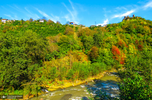 طبیعت بکر و بی نظیر رحیم آباد گیلان