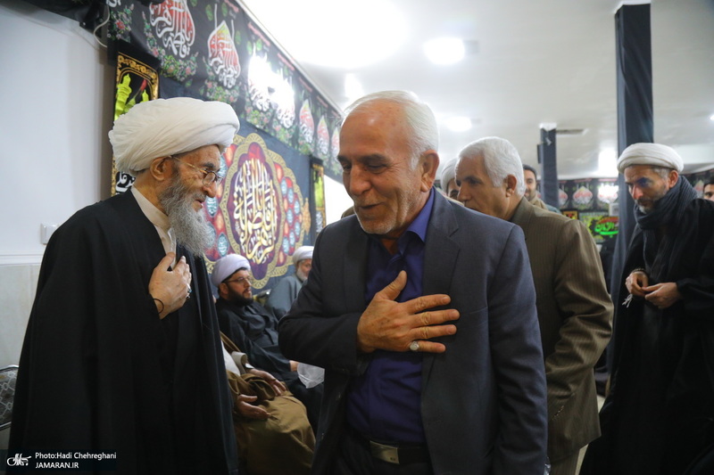 دومین شب عزاداری حضرت فاطمه (س) در بیت آیت الله دوستی زنجانی‎