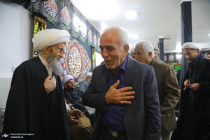 دومین شب عزاداری حضرت فاطمه (س) در بیت آیت الله دوستی زنجانی‎